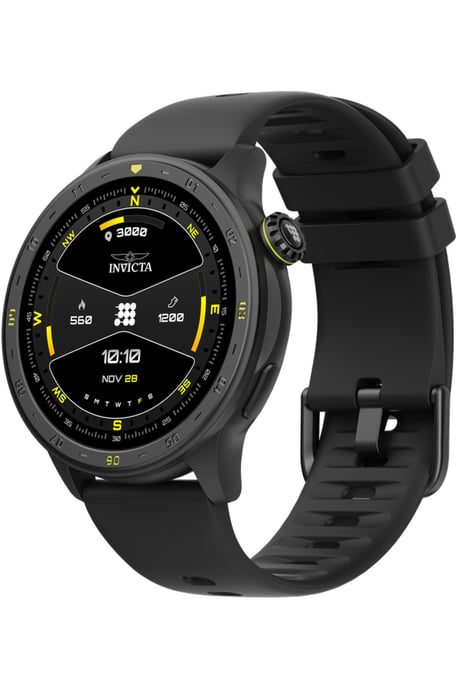 Invicta I-Tech 2 ITECH-001 Herren Uhr - Smartwatch Bewegung - Edelstahl mit schwarzem Zifferblatt - 45 mm - Image 3