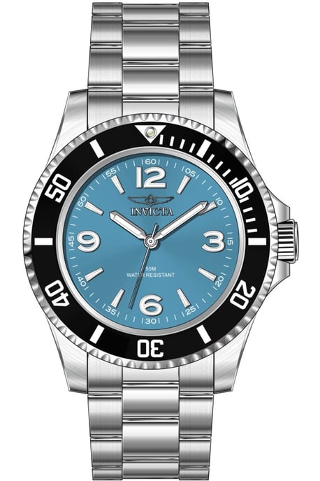 Invicta Specialty 69726 Herren Uhr - Quartz Bewegung - Edelstahl mit Blauem Zifferblatt - 40 mm - Image 1