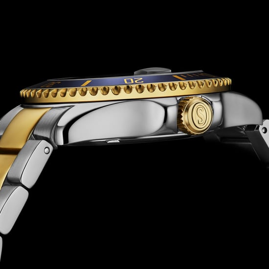 Montre de plongée Stührling Depthmaster 4055 à quartz suisse de 40 mm - Image 4