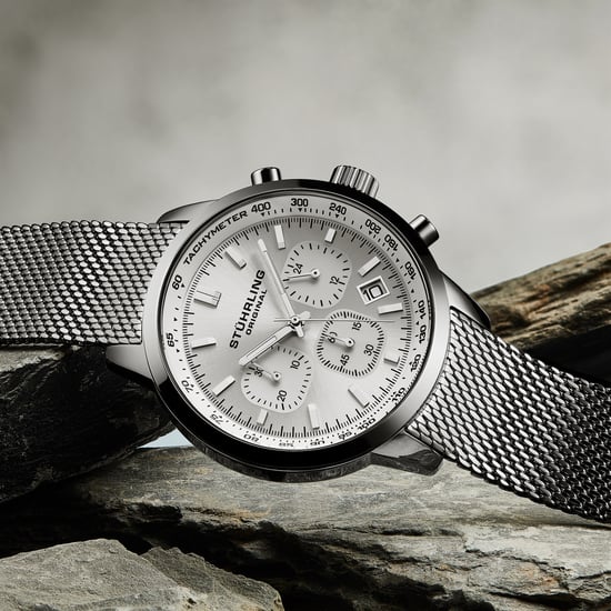 Stührling Chronoport 4082 pour homme, 44 mm - Image 2