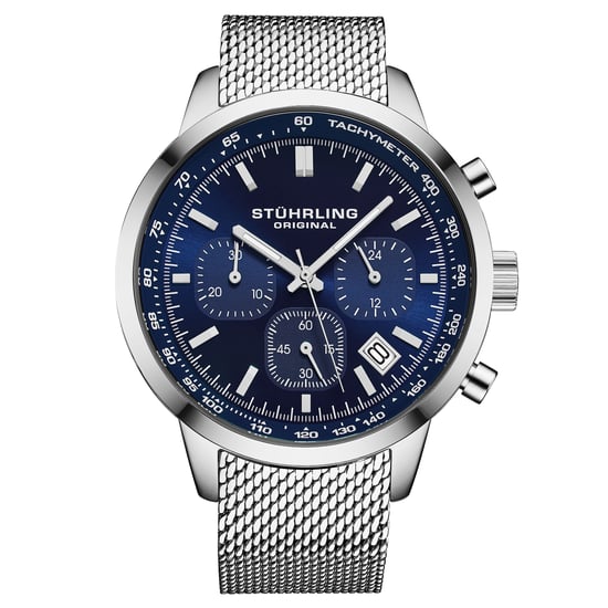 Stührling Chronoport 4082 pour homme, 44 mm - Image 1