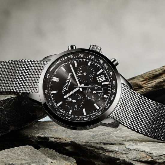 Stührling Chronoport 4082 pour homme, 44 mm - Image 2