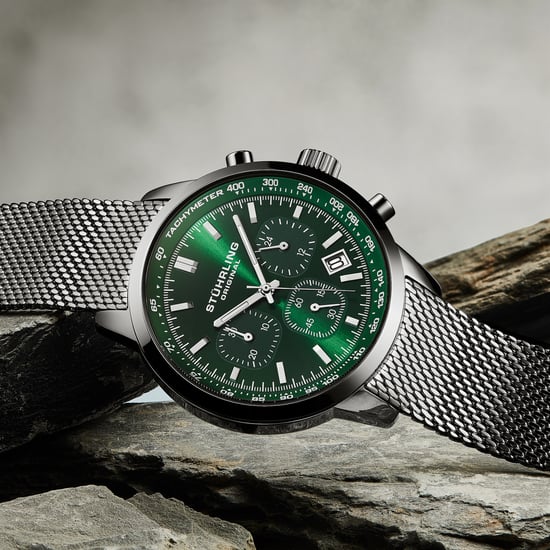 Stührling Chronoport 4082 pour homme, 44 mm - Image 2