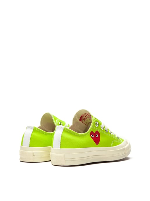 Comme des Garçons PLAY x Converse Chuck 70 OX Sneakers - Image 3