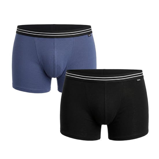 2er-Pack Herren Elastische Baumwollboxers D6578 - Image 1