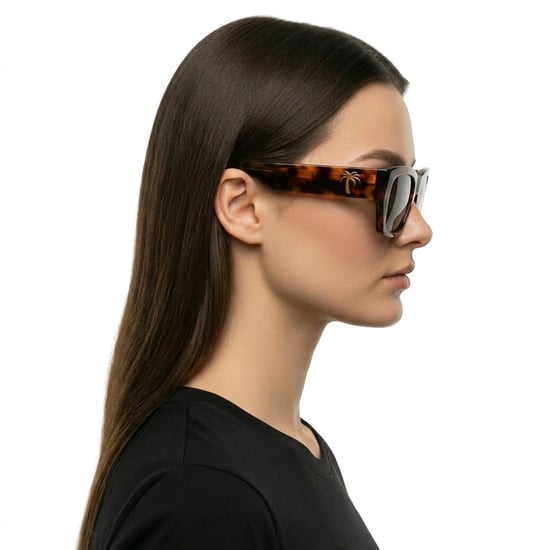Damen Quadratische Katzenaugen-Sonnenbrille PERI034F23PLA0016007 - Image 6