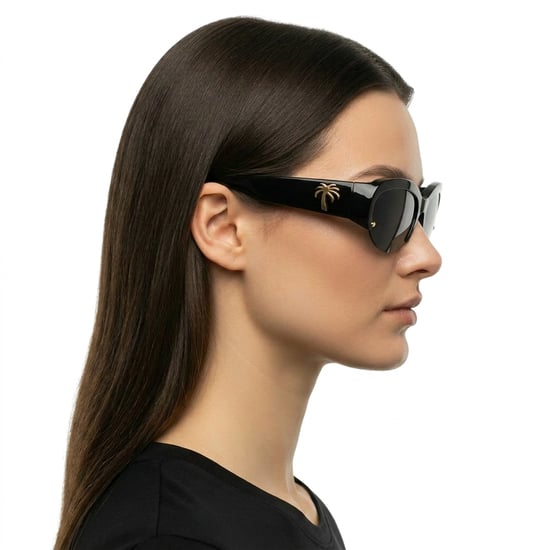Damen Ovaler Wickelsunglasses PERI054S24PLA0011007 - Image 6