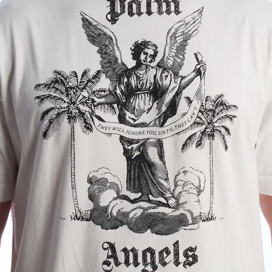 Herren T-Shirt mit kurzen Ärmeln und Druck PMAA072F23JER0030110 - Image 2