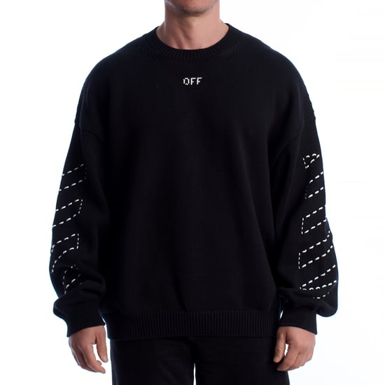 Stich Arr Diags Strickcrew Herrensweater OMHE191C99KNI0011061 - Image 1