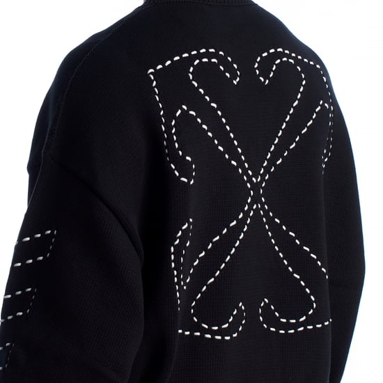 Stich Arr Diags Strickcrew Herrensweater OMHE191C99KNI0011061 - Image 4