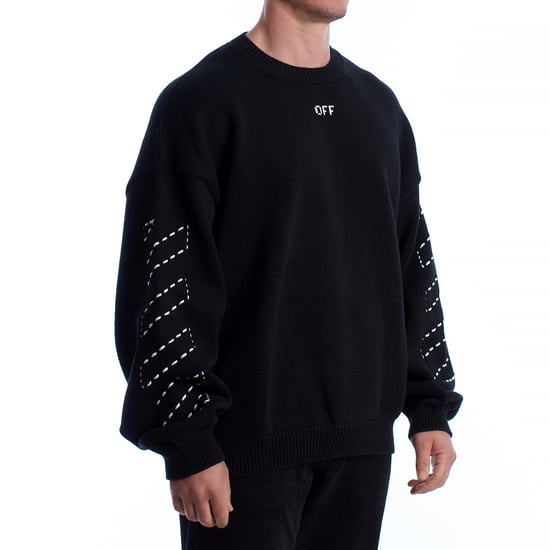 Stich Arr Diags Strickcrew Herrensweater OMHE191C99KNI0011061 - Image 5