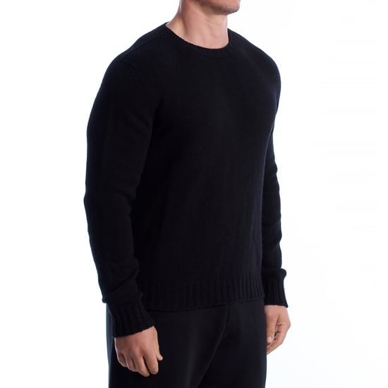 Herren Wollpullover mit gesticktem Logo PMHE027C99KNI001 - Image 3
