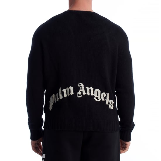 Herren Wollpullover mit gesticktem Logo PMHE027C99KNI001 - Image 5