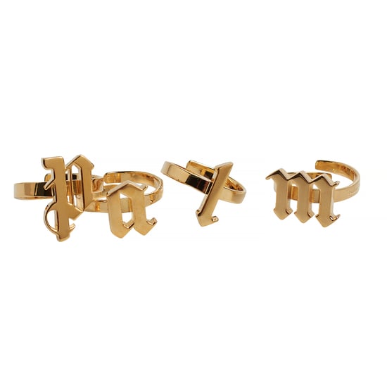 Set von 4 Ringen mit Logo-Buchstaben PMOC015E23MAT0017676 - Image 2