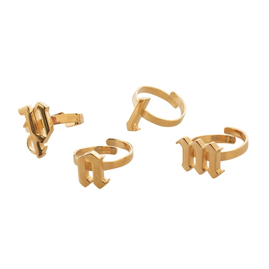 Set von 4 Ringen mit Logo-Buchstaben PMOC015E23MAT0017676 - Image 5