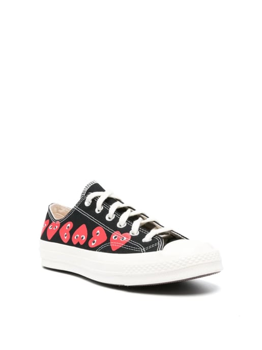 Comme des Garçons PLAY x Converse Chuck 70 OX Sneakers - Image 2