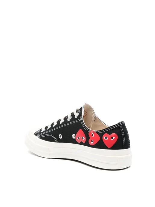 Comme des Garçons PLAY x Converse Chuck 70 OX Sneakers - Image 3