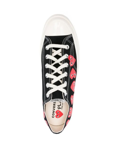 Comme des Garçons PLAY x Converse Chuck 70 OX Sneakers - Image 4
