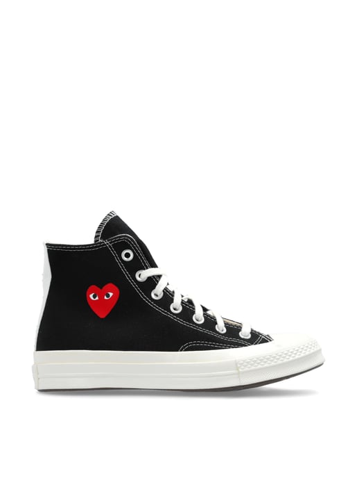 Comme des Garçons PLAY x Converse Chuck 70 Hi Sneakers - Image 1
