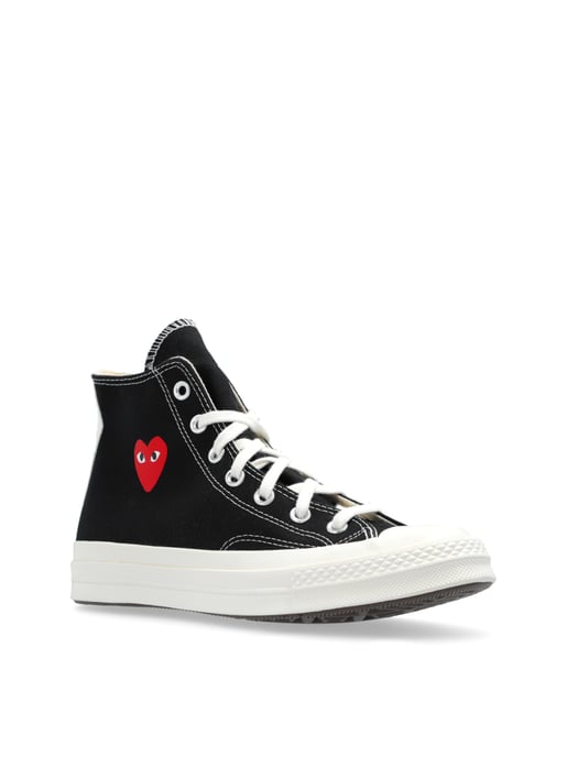 Comme des Garçons PLAY x Converse Chuck 70 Hi Sneakers - Image 2