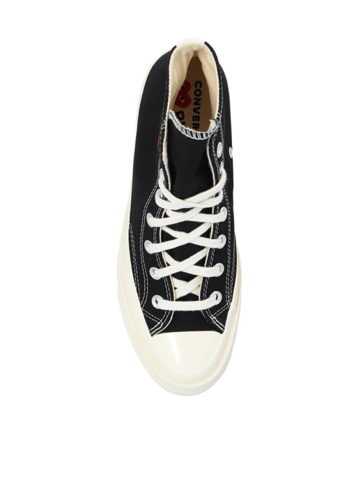 Comme des Garçons PLAY x Converse Chuck 70 Hi Sneakers - Image 4