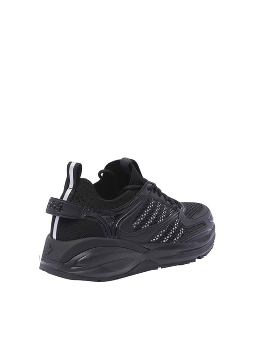 Dsquared2 Dash Schnürsneaker mit Logo - Schwarz - Image 3