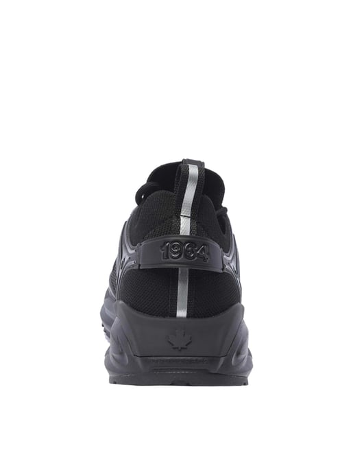 Dsquared2 Dash Schnürsneaker mit Logo - Schwarz - Image 4