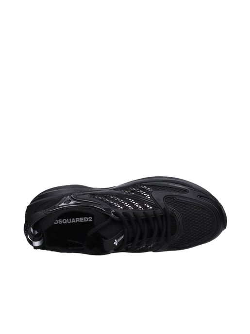Dsquared2 Dash Schnürsneaker mit Logo - Schwarz - Image 5