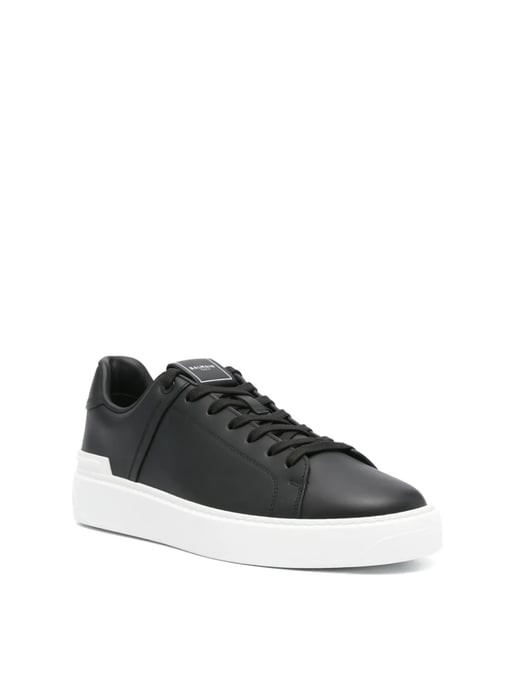 B Court Logo Low Top Sneakers - Image 2