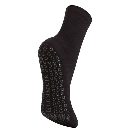 2 Paar Damen Yoga-Grip-Socken | Baumwollgepolsterte Mittellange Fitness-Pilates-Socken - Image 3