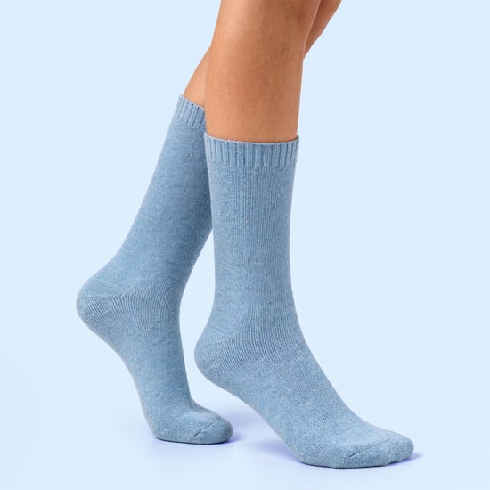 2 Paar Damen Thermo-Stiefelsocken | Voll gepolsterte warm gehaltene Wollmischung Wandersocken - Image 3