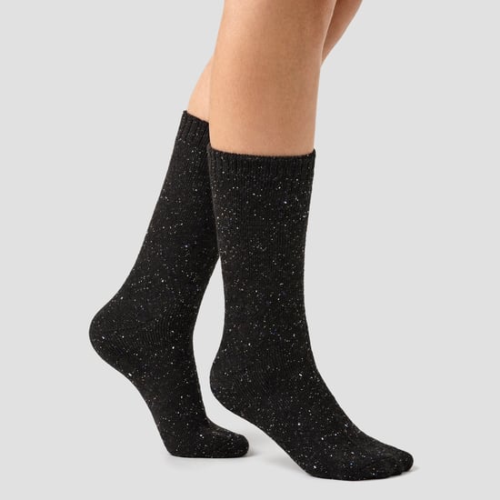 2 Paar Damen Thermo-Stiefelsocken | Voll gepolsterte warme Wollmischung Wandersocken - Image 3