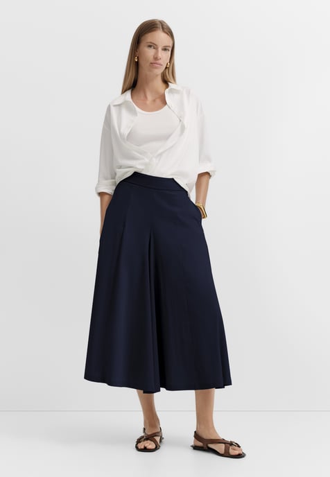 Bugatti Damen Hosenrock aus einem elastischen Baumwollmix - Image 3