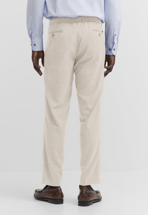 Bugatti Herren Bundfaltenhose mit Stretch und easy-care Funktion - Image 2