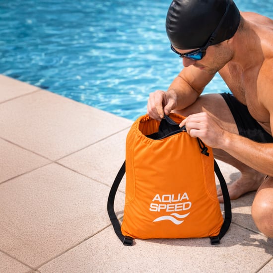 Großer Netz-Pool-Rucksack | Belüftete Tasche für die Aufbewahrung nasser Ausrüstung - Image 4