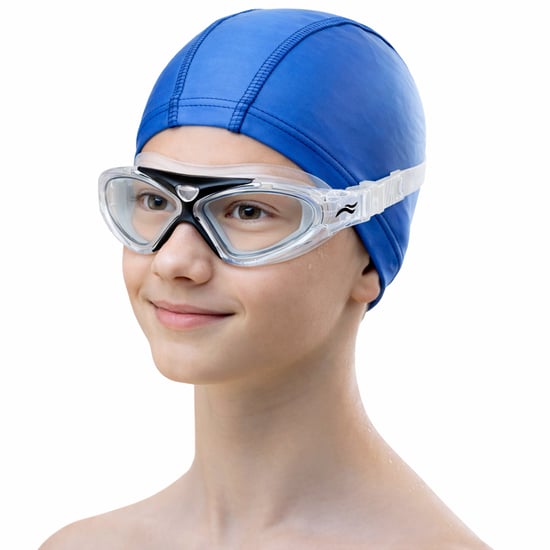 Kinder Anti-Beschlag UV Schwimmmaske mit weitem Sichtfeld | Bequeme Schwimmmaske für Jungen und Mädchen - Image 3