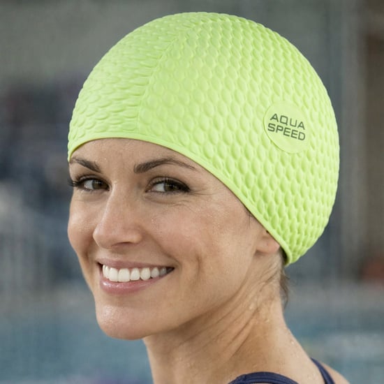 Damen Bombastische Schwimmhaube | Lange Haare Weiche Latex Komfortable Passform Haube - Image 3