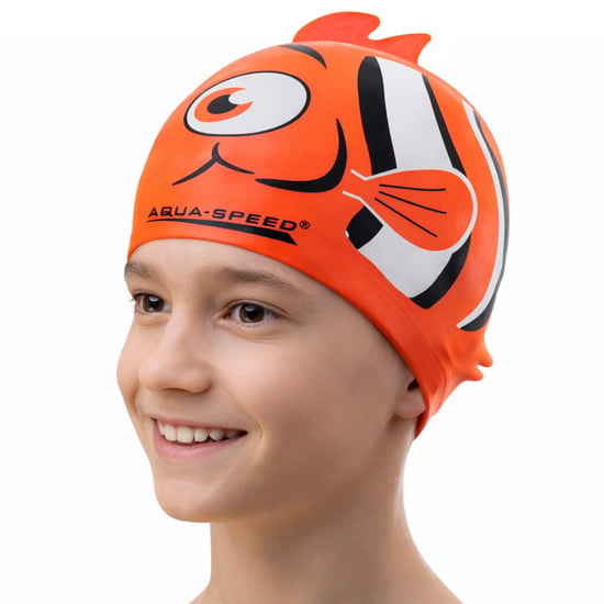 Jungen Nemo Muster Schwimmhaube | Silikon 3D-Druck Einfache Passform Schwimmhaube für Kinder - Image 3