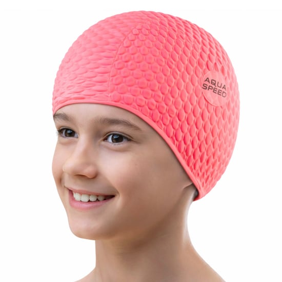 Mädchen Bombastische Schwimmhaube | Lange Haare Weiche Latex Bequeme Passform Haube - Image 3
