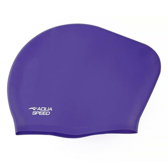 Damen Langhaar Schwimmhaube | Extra Platz Weiche Silikon Bequeme Passform Schwimmhaube - Image 2
