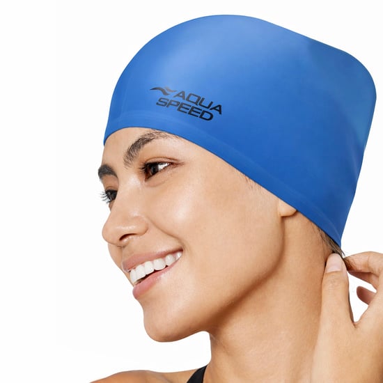 Damen Schwimmhaube für langes Haar | Extra Platz weiche Silikon bequeme Schwimmhaube - Image 3