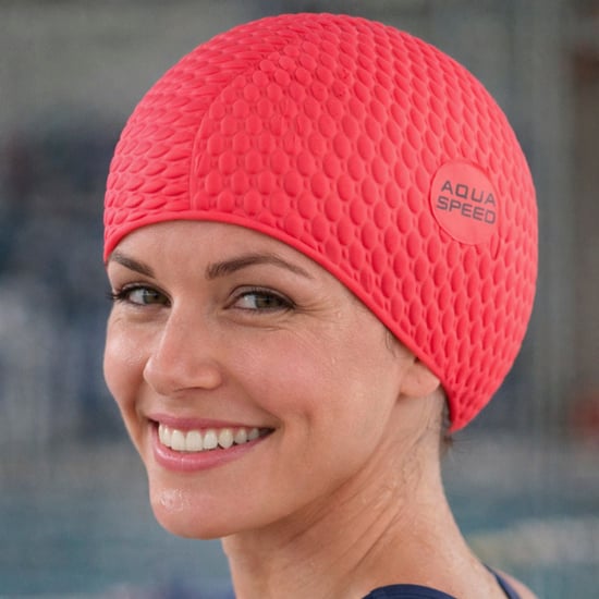 Damen Bombastische Schwimmhaube | Lange Haare Weiche Latex Bequeme Passform Haube - Image 2