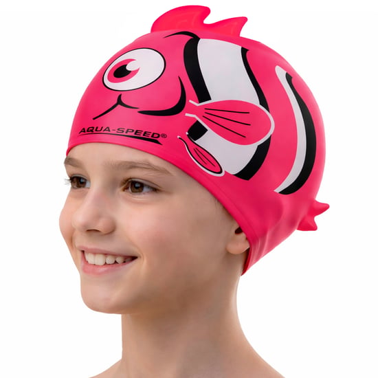 Jungen Nemo Muster Schwimmkappe | Silikon 3D Druck Einfache Passform Schwimmkappe für Kinder - Image 3
