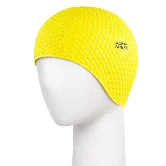 Damen Bombastische Badekappe | Lange Haare Weiche Latex Bequem-Fit Kappe - Image 2