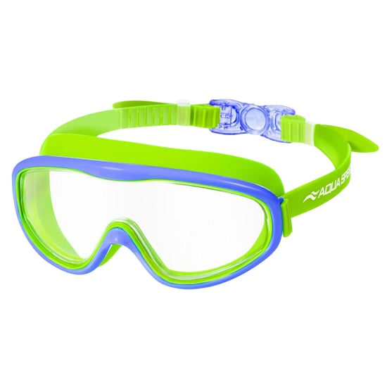 Jungen- und Mädchen Anti-Beschlag verstellbare Schwimmmaske für 5-9 Jahre mit Panoramablick - Image 1