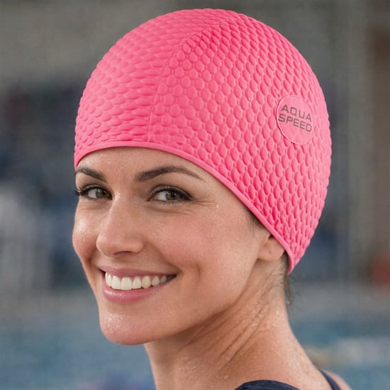 Damen Bombastic Schwimmhaube | Lange Haare Weiche Latex Bequeme Passform Haube - Image 3