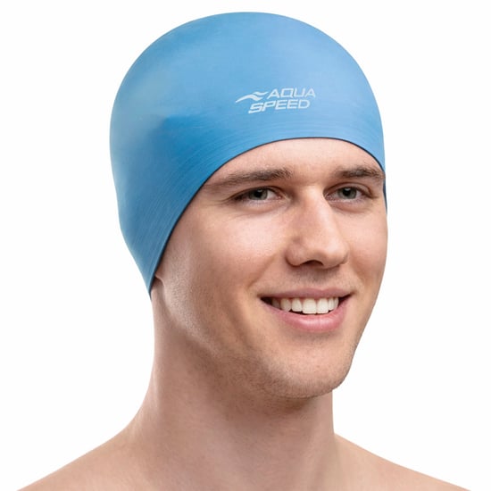 Unisex Erwachsene Soft Latex Schwimmkappe | Bequeme elastische flexible Kappe - Image 2