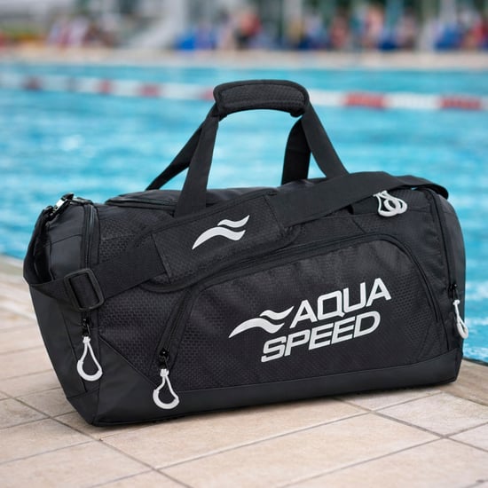Mittelgroße Sporttasche | Ventilierte Schwimmbadtasche mit Wet Gear Fach - Image 4