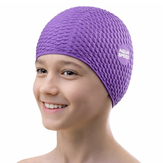 Mädchen Bombastische Schwimmhaube | Lange Haare Weiche Latex Bequeme Passform Haube - Image 3
