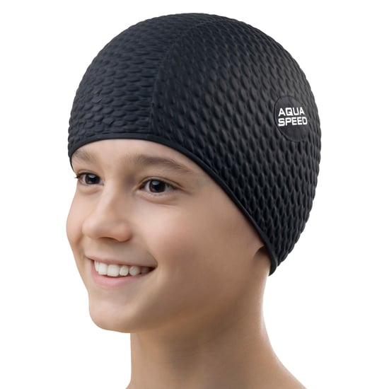 Mädchen Bombastische Schwimmhaube | Lange Haare Weiche Latex Bequeme Passform Kappe - Image 3